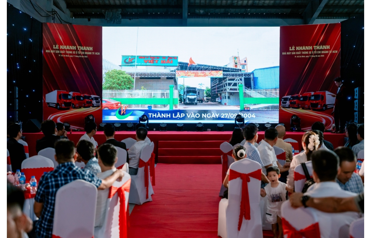 Lễ Khánh Thành Nhà Máy Sản Xuất Thùng Xe Ô Tô Việt Hải – Chi Nhánh TP.HCM
