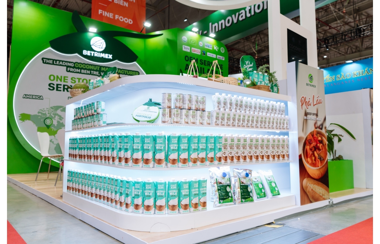 Betrimex tại Triển Lãm Quốc Tế Công Nghiệp Thực Phẩm Việt Nam 2025