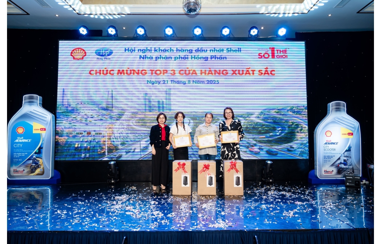 Hội Nghị Khách Hàng Dầu Nhớt Shell