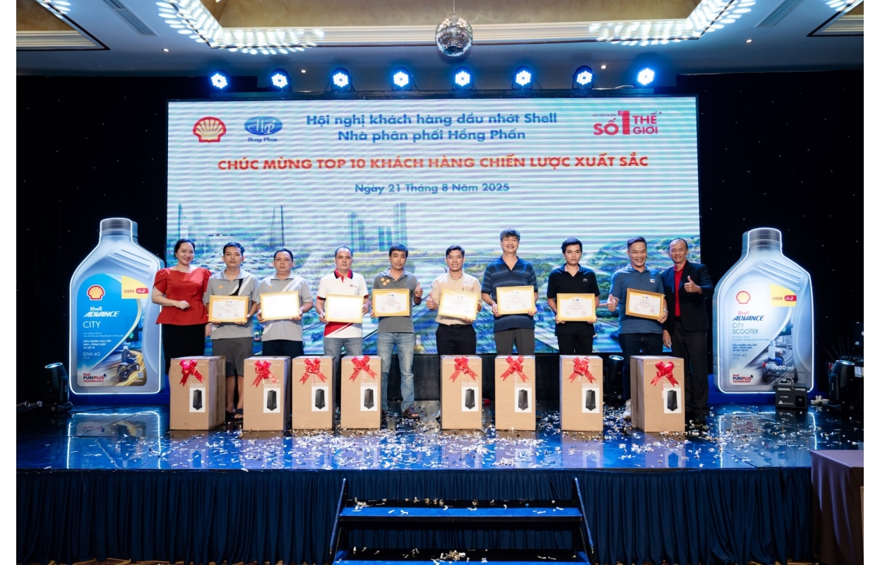 Hội Nghị Khách Hàng Dầu Nhớt Shell