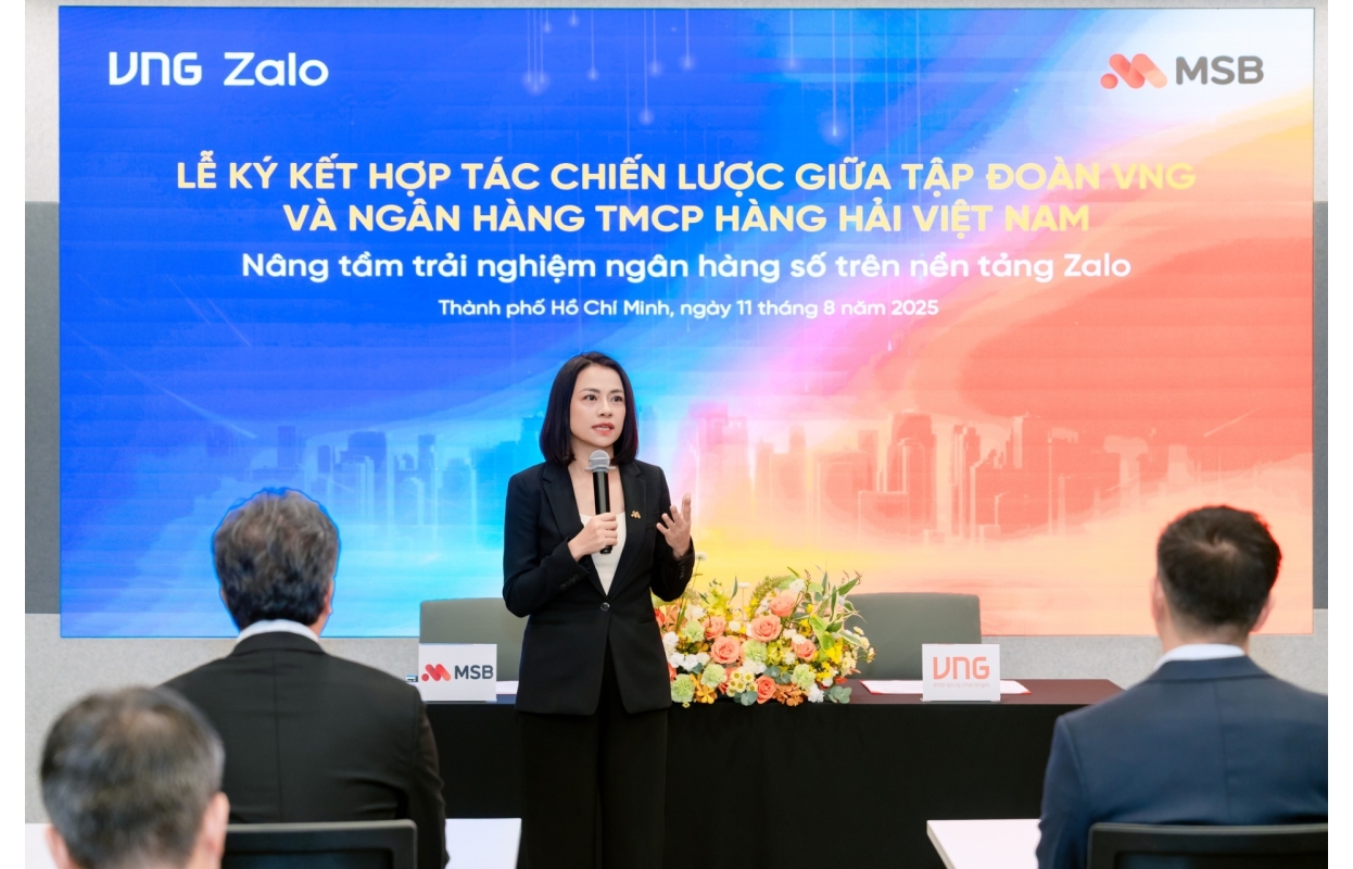 Lễ Ký Kết Hợp Tác VNG & MSB