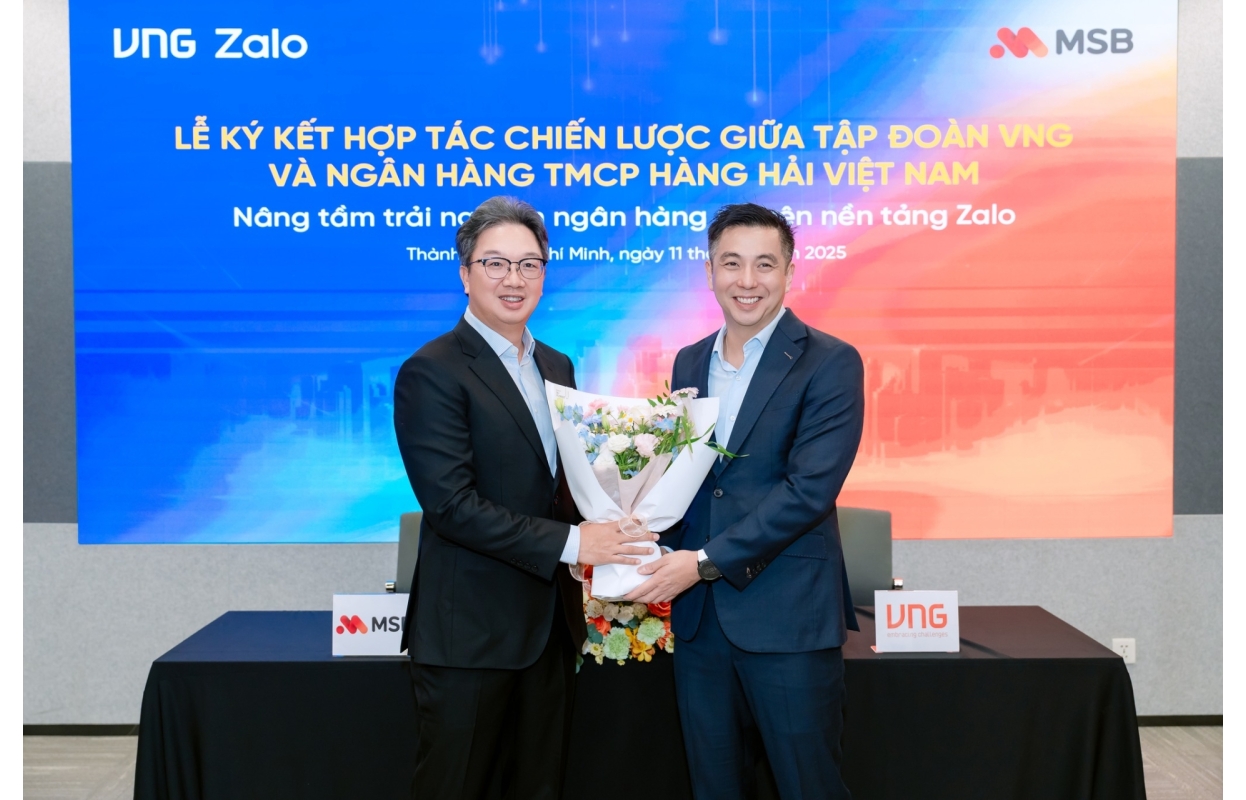 Lễ Ký Kết Hợp Tác VNG & MSB