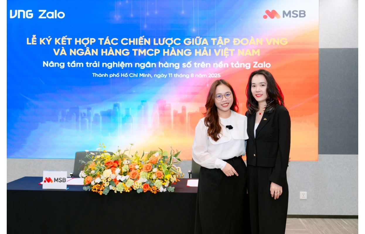 Lễ Ký Kết Hợp Tác VNG & MSB