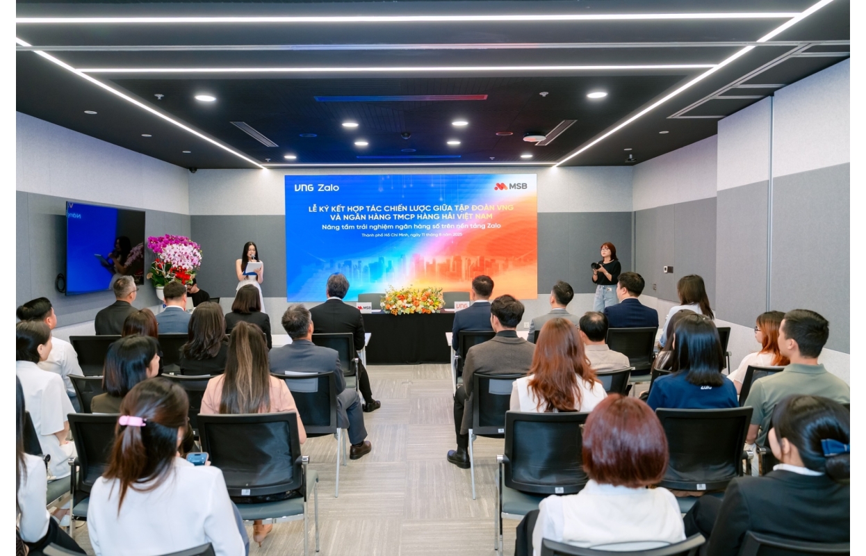 Lễ Ký Kết Hợp Tác VNG & MSB