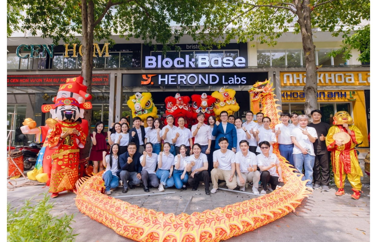 BlockBase Herond Labs Khai Trương Văn Phòng Mới