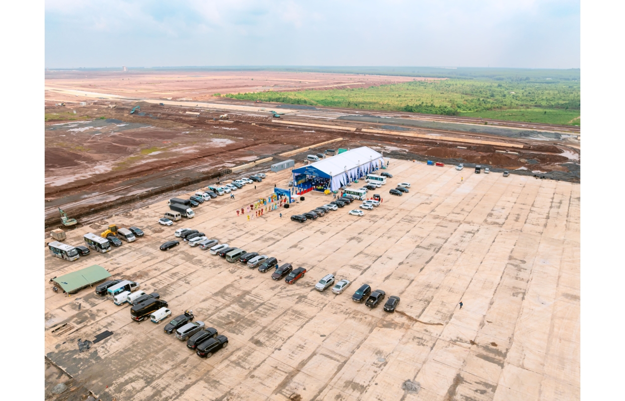 Hình Flycam Lễ Khởi Công VACS & VAECO