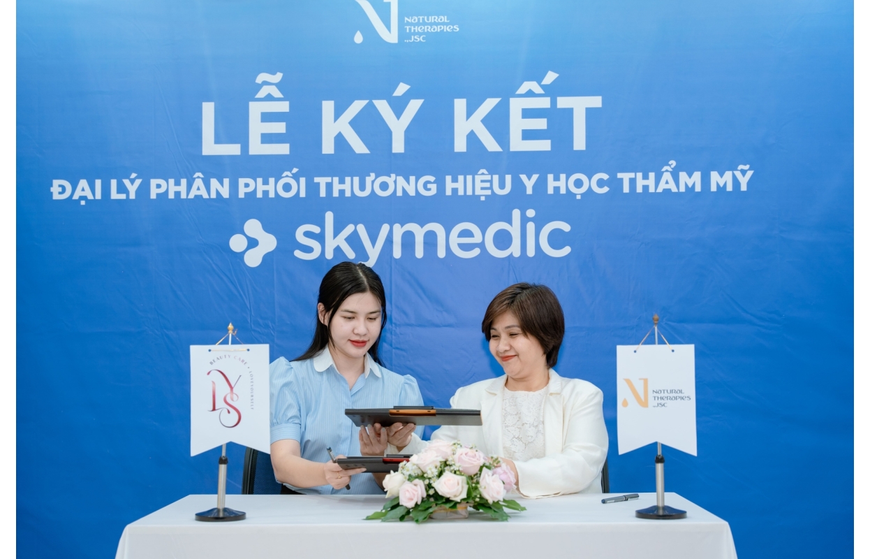 Lễ Ký Kết Hợp Tác Natural Therapies & Skymedic