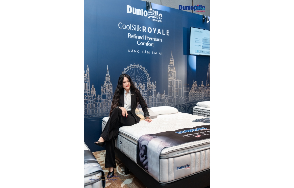 DUNLOPILLO RA MẮT BST COOLSILK COMFORT