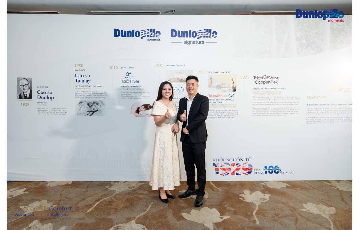 DUNLOPILLO RA MẮT BST COOLSILK COMFORT
