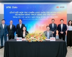 Lễ Ký Kết Hợp Tác VNG & MSB