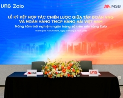 Lễ Ký Kết Hợp Tác VNG & MSB