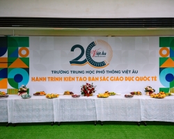 Lễ Trưởng Thành và Tri Ân Trường THPT Việt Âu - "Viết Tiếp Thanh Xuân"