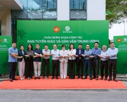 Betrimex Đón Tiếp Đoàn Công Tác Ban Tuyên Giáo Và Dân Vận Trung Ương