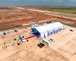 Hình Flycam Lễ Khởi Công VACS & VAECO