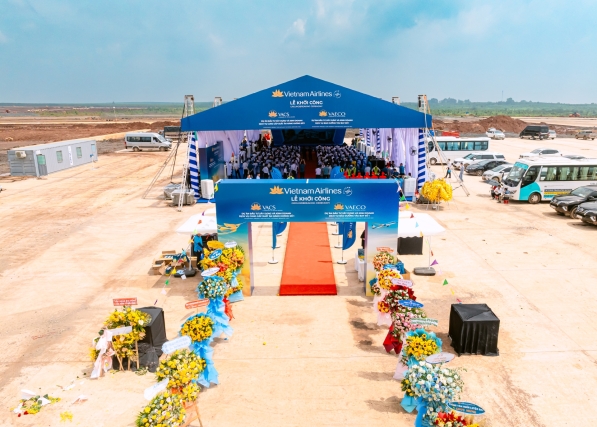 Vietnam Airlines | Khởi Công Dự Án Hạ Tầng Sân Bay Long Thành - Flycam